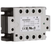 Carlo Gavazzi, Inc. Relay, 55 A, 600, Solid-State, 1000 Megohms, Screw, Surface Mount, Silver Alloy