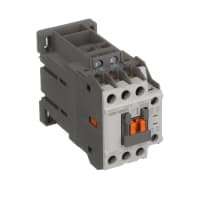 Carlo Gavazzi, Inc. Contactor, Midi, 3 Pole, 22A, 690VAC, 24VDC Coil, 1 NO/1 NC, Screw Terminals