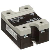 Carlo Gavazzi, Inc. Solid State Relay, 20-280 VAC, SPST, 50A/600VAC, Zero Switching, RM1A Series