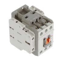 Carlo Gavazzi, Inc. Contactor, 3 Pole, 40A, 120VAC Coil, 3PST-NO (3 Form A), 690VAC, DIN Rail, Midi Series