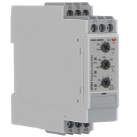 Carlo Gavazzi, Inc. Monitoring Relay, Frequency, DIN-Rail, SPDT Output, 24-240VAC, DFB Series