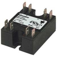 Carlo Gavazzi, Inc. Relay, SSR, Zero-Switching, 2P-NO, Cur-Rtg 2x40A, Ctrl-V 4.5-32DC, Vol-Rtg 230AC