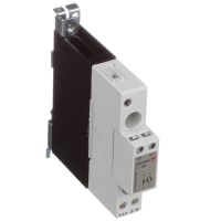 Carlo Gavazzi, Inc. Contactor, SS, Single Pole, 20-275VAC/24-190VDC Control, 20AAC, 36-660VAC Line