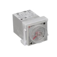 Carlo Gavazzi, Inc. Timer, Multifunctional, DPDT, 12-240VAC/DC, 11 Pin Socket, 48mm x 48mm Housing