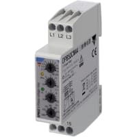 Carlo Gavazzi, Inc. Monitoring Relay, Contact Form SPDT, Current Rating 5 A, DPB52 Series