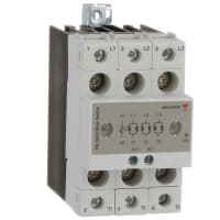 Carlo Gavazzi, Inc. Contactor, Solid State, 3 Phase, 3 x 20A, 20-275VAC Control, 42-660VAC Line