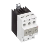 Carlo Gavazzi, Inc. Contactor, Solid State, 2 Phase, 2 x 27A, 20-275VAC Control, 42-660VAC Line