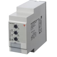 Carlo Gavazzi, Inc. Relay, Monitor, E-Mech, Voltage, SPDT, Cur-Rtg 8/5AAC/ADC, Ctrl-V 115/230AC, Pnl-Mnt