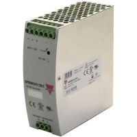 Carlo Gavazzi, Inc. Power Supply, 120W, 24VDC, Din Rail Mounting, Screw, CompACt