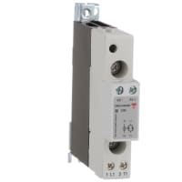 Carlo Gavazzi, Inc. Contactor, SS, Single Pole, 20-275VAC/24-190VDC Control, 20AAC, 21-264VAC Line