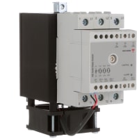 Carlo Gavazzi, Inc. Contactor, Solid State, 3 Phase, 3 x 66A, 5-32VDC Control, 42-660VAC Line