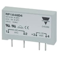 Carlo Gavazzi, Inc. Solid State Relay, 4-32 VDC, SPST, 5A/480VAC, Zero Switching, RP1A Series