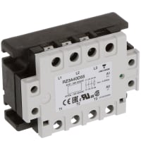 Carlo Gavazzi, Inc. Solid State Relay, 4-32 VDC, 3PST, 55A/400VAC, Zero Switching, RZ3A Series