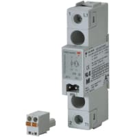 Carlo Gavazzi, Inc. Contactor, Solid State, 1 Pole, Current 12 A, DIN Rail/Wall Mount, RGS Series