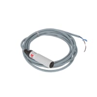 Carlo Gavazzi, Inc. Photoelectric Sensor, M18, DR, SCR, 400mm Range Adjustable, NO, 2m, PVC, Grey