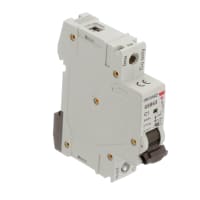 Carlo Gavazzi, Inc. Supplementary Circuit Protector, C Curve, DIN Rail, UL1077, 1P, 1A, GSB Series