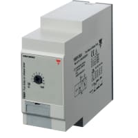 Carlo Gavazzi, Inc. Time Delay Relay, True Off Delay, 24 to 240VAC/DC, 0.1 to 600s, SPDT, PBB Series