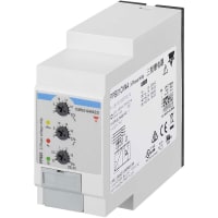 Carlo Gavazzi, Inc. Monitoring Relay, 3-Phase, 3-Phase+N, TRMS, SPDT, 208-240VAC, 36mm, DPB Series