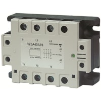 Carlo Gavazzi, Inc. Solid State Relay, Current 25 A, Voltage 400 V, RZ Series