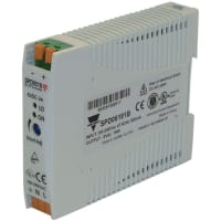 Carlo Gavazzi, Inc. Power Supply, Voltage 24 VDC, Current 420 mA, Power 10 W, SPD10W Series