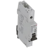 Carlo Gavazzi, Inc. Circuit Breaker Miniature, C Curve, DIN Rail, UL489, 1P, 3A, GMB63 Series