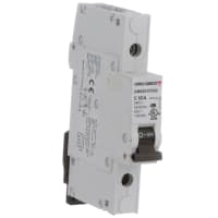 Carlo Gavazzi, Inc. Circuit Breaker Miniature, C Curve DIN Rail, UL489, 1P, 60A, GMB63 Series