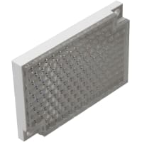 Carlo Gavazzi, Inc. Reflector, Rectangular, 60mm x 41mm x 8mm, 2 x M3 Screws Mounting, 0.81 RF