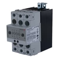 Carlo Gavazzi, Inc. Contactor, Solid State Relay, 3 Phase, 20A, 5-32VDC IN, 220VAC Out, ZC, Screw