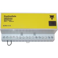 Carlo Gavazzi, Inc. DuplineSafe Relay Output Module, Monitors up to 63 Safety Input Modules