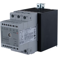 Carlo Gavazzi, Inc. 3P-Ssc-Dc In-Zc 600V 3X25A 1200Vp-E-Clp In Mntr