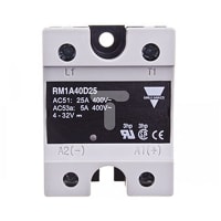 Carlo Gavazzi, Inc. Solid State Relay Screw Panel Mount, Zero Crossing Varistor, 25 A, 32 V dc