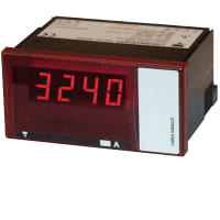 Carlo Gavazzi, Inc. 48 X 96 Digital Panel Mounting 3+0 Dgt Trms Ac Ampermeter And Voltmeter