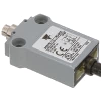 Carlo Gavazzi, Inc. Limit Switch, Metal, Plain Metal Plunger, 1NO+1NC, Pre-Wired, PS31M Series