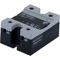 Carlo Gavazzi, Inc. Solid State Relay, Current 50 AAC, Voltage 400 VAC, RM1A Series