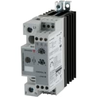 Carlo Gavazzi, Inc. Contactor, Relay, Solid State, SSC, 1 Phase, 230V, 43A, 800V, PS, Box, 24VDC/AC