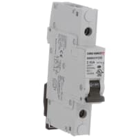 Carlo Gavazzi, Inc. Circuit Breaker Miniature, C Curve, DIN Rail, UL489, 1P, 63A, GMB63 Series