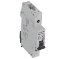 Carlo Gavazzi, Inc. Circuit Breaker Miniature, C Curve, DIN Rail, HV UL489, 1P, 4A, GMB63 Series