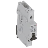 Carlo Gavazzi, Inc. Circuit Breaker Miniature, C Curve, DIN Rail, HV UL489, 1P, 5A, GMB63 Series