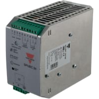 Carlo Gavazzi, Inc. Power Supply and UPS, 90-305VAC Input, 24VDC, 5A, 120W, 2x SPDT, SPUBC Series