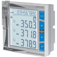 Carlo Gavazzi, Inc. Power Analyzer, Modular, Smart, 400V-1A, Low, Ps