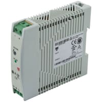 Carlo Gavazzi, Inc. Power Supply, 30W, 12VDC, Din Rail Mounting, Screw, CompACt