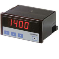 Carlo Gavazzi, Inc. Panel Meter, 3-3.5 digit LED, 200mVDC-200VDC, 2mADC-20mADC, 9-32VDC, LDI Series