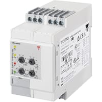 Carlo Gavazzi, Inc. Monitoring Relay, Contact Form 2xSPDT, Current Rating 8 A, DPC01 Series