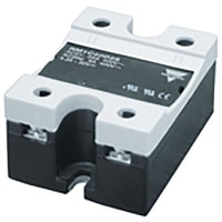 Carlo Gavazzi, Inc. Solid-State Relay, Peak Switch, SPST, NO, 25A, 340-660VAC, 4-32VDC, Panel, RM Series