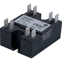 Carlo Gavazzi, Inc. Solid State Relay, Current 25 A, Voltage 230 V, RA2A Series