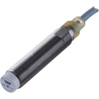 Carlo Gavazzi, Inc. Inductive Proximity Sensor, Cylindrical, NPN-NC, M12 Threaded Non-Flush, ICB Series