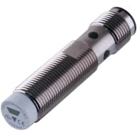 Carlo Gavazzi, Inc. Inductive Proximity Sensor, Cylindrical, PNP-NC, M12 Threaded Non-Flush, ICB Series