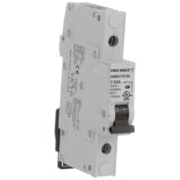 Carlo Gavazzi, Inc. Circuit Breaker Miniature, C Curve, DIN Rail, UL489, 1P, 50A, GMB63 Series