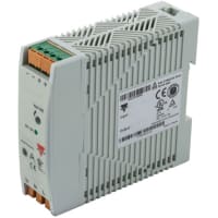 Carlo Gavazzi, Inc. Power Supply, 50W, 12VDC, Din Rail Mounting, Spring, CompACt