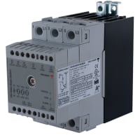 Carlo Gavazzi, Inc. Contactor, Solid State, 3 Phase, DC IN-ZC 600V 3X20A 120